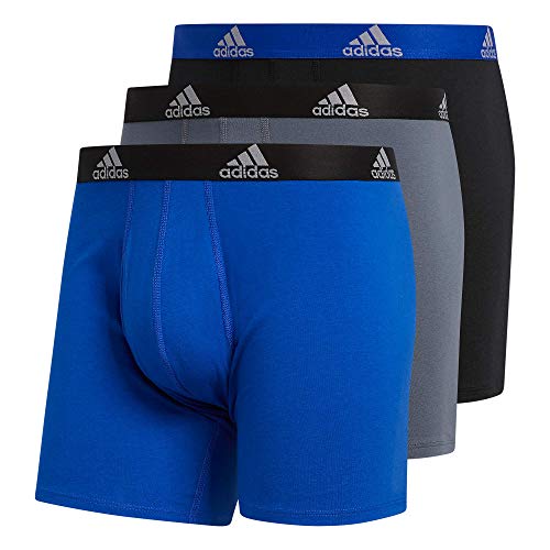 Image of adidas Men's Performance Boxer Brief Underwear (3-Pack)
