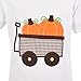 Unique Baby Boys Pumpkin Patch Wagon Halloween Thanksgiving Outfit Shirt (18m)