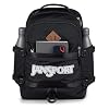 JanSport Small Seattle Pack Compact Backpack with Main Compartment, Dual Water Bottle Pockets, and Padded Sleeve for 15-Inch Laptop, Black