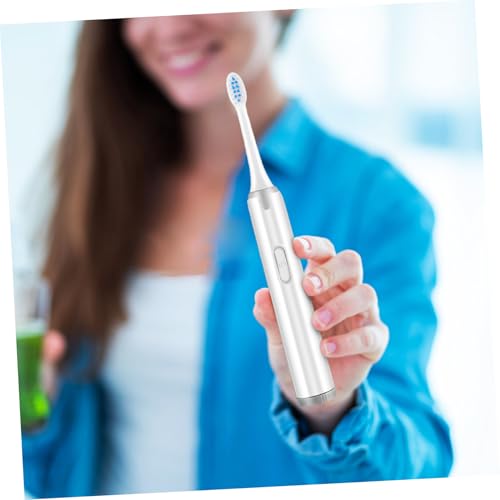 Beaupretty Kabellose Vibrationszahnbürste Mit Reiniger Für Zähne Mundreinigungsbürste Reinigerzahnbürste Für Erwachsene Mit Bürstenköpfen Für Alltag Und Reisen – Bild 5