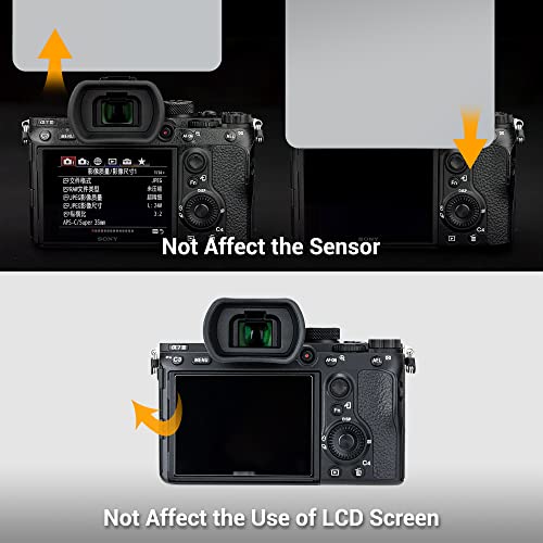 Soft Silicon Camera Viewfinder Eyecup Eyepiece Eyeshade For Sony A7Riv A7Riii A7Iii A7Sii A7Rii A7Ii A7S A7R A7 A9Ii A9 A58 A99Ii Eye Cup Protector Replaces Sony Fda-Ep18 Fda-Ep16 Fda-Ep15 #TOP4