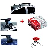 DESCRIPCIÓN DEL PRODUCTO Y CARACTERÍSTICAS: RACKS DE TECHO PARA COCHES 130CM + KIT DE MONTAJE ESPECÍFICO: Como solución de carga para automóviles sin pasamanos. Nuestros técnicos, una vez más, se han concentrado en las características que distinguen a los nuestros. productos: fácil montaje, soluciones innovadoras y un alto índice de adaptabilidad. La aplicabilidad de este sistema de transporte se actualiza constantemente y tiene como objetivo cubrir todos los autos nuevos en el mercado