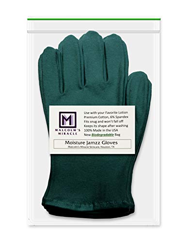 Malcolm's Miracle Teal Moisturizing Gloves - Lasts 2 Years - Made In The Usa (Men's Xl) #TOP3