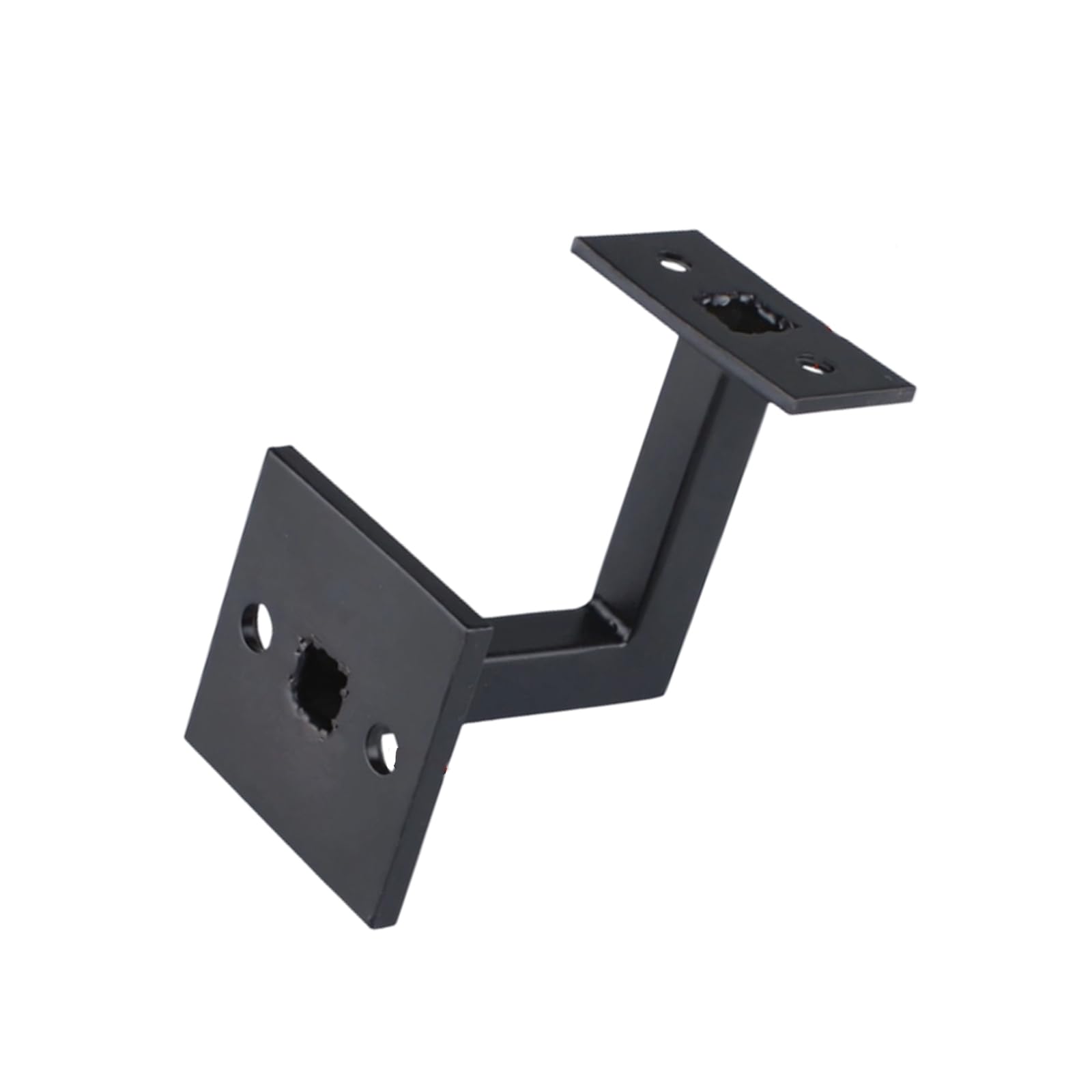 Zbiianxer Multicolor Modern Black Finish 270 Degree Bracket For Secure Stair Handrail And Wall Mounted Shelf Rotating Robust
