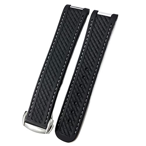 Bracelet caoutchouc 20mm Speedmaster pour vos aventures nautiques et urbaines