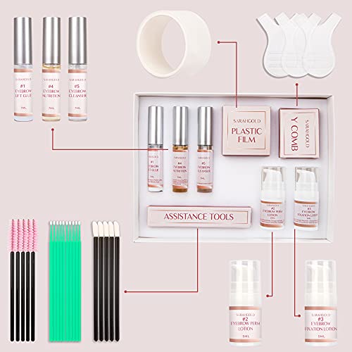 Sarah Gold DIY Eyebrow Lamination Kit #TOP11
