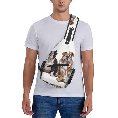 Bolso cruzado para hombre tipo bandolera negro miniatura 7