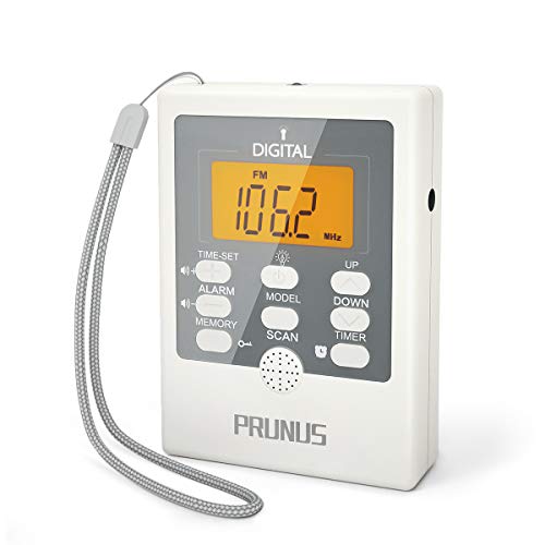 Radio Digital de Bolsillo PRUNUS J-157, Pequeño Transistor Portátil Radio Am FM...
