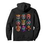 Photo Gallery maschere retro lucha libre - lottatore di wrestling felpa con cappuccio Photo Gallery maschere retro lucha libre - lottatore di wrestling felpa con cappuccio