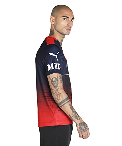 Image of Puma Men's Letter Print Regular Fit T-Shirt