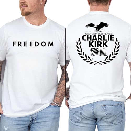 Charlie Kirk Freedom Shirt, Charlie Kirk t Shirt, Charlie Kirk tee, Justice for Charlie Kirk Shirt, Charlie Kirk Quote Shirt Freedom Multicolor2