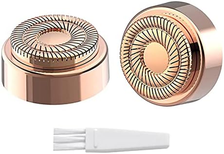 Facial Hair Remover Replacement Heads Gen 2 for Flawless Finishing Touch, Double Halo Hair Repalcement Blades for Women 18K Gold-Plated (Fit with Gen 2 Facial Hair Remover Device Only)