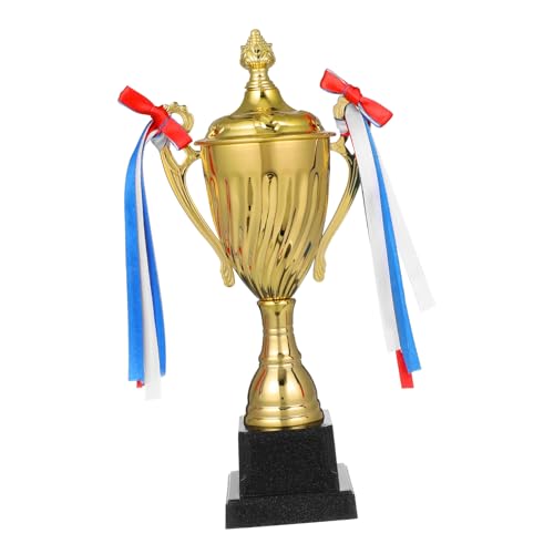 GANAZONO Elegant Metal Trophy Cup for Sports Competitions Award for First Place as and Recognition Prize Eye Catching Design for Winners