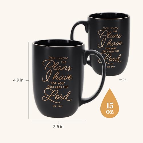 Image of Christian Art Gifts Large Scripture Coffee Mug for Men, Women & Grads
