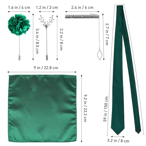 Set de corbata y pañuelo para hombre Mikikit miniatura 2