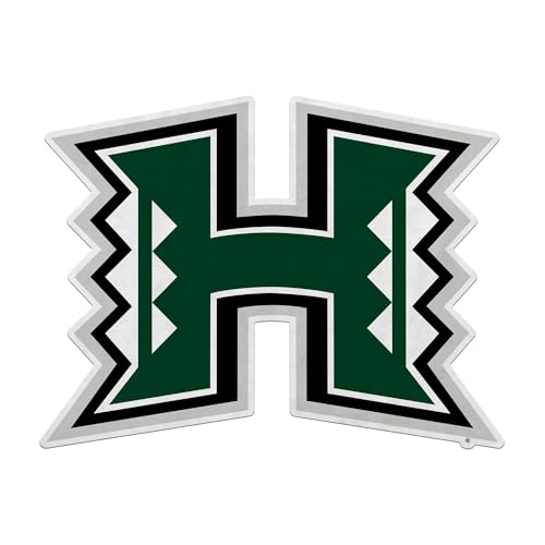 Rico Industries NCAA Hawaii Rainbow Warriors Standard Shape Cut Pennant - Home and Living Room Décor - Soft Felt EZ to Hang