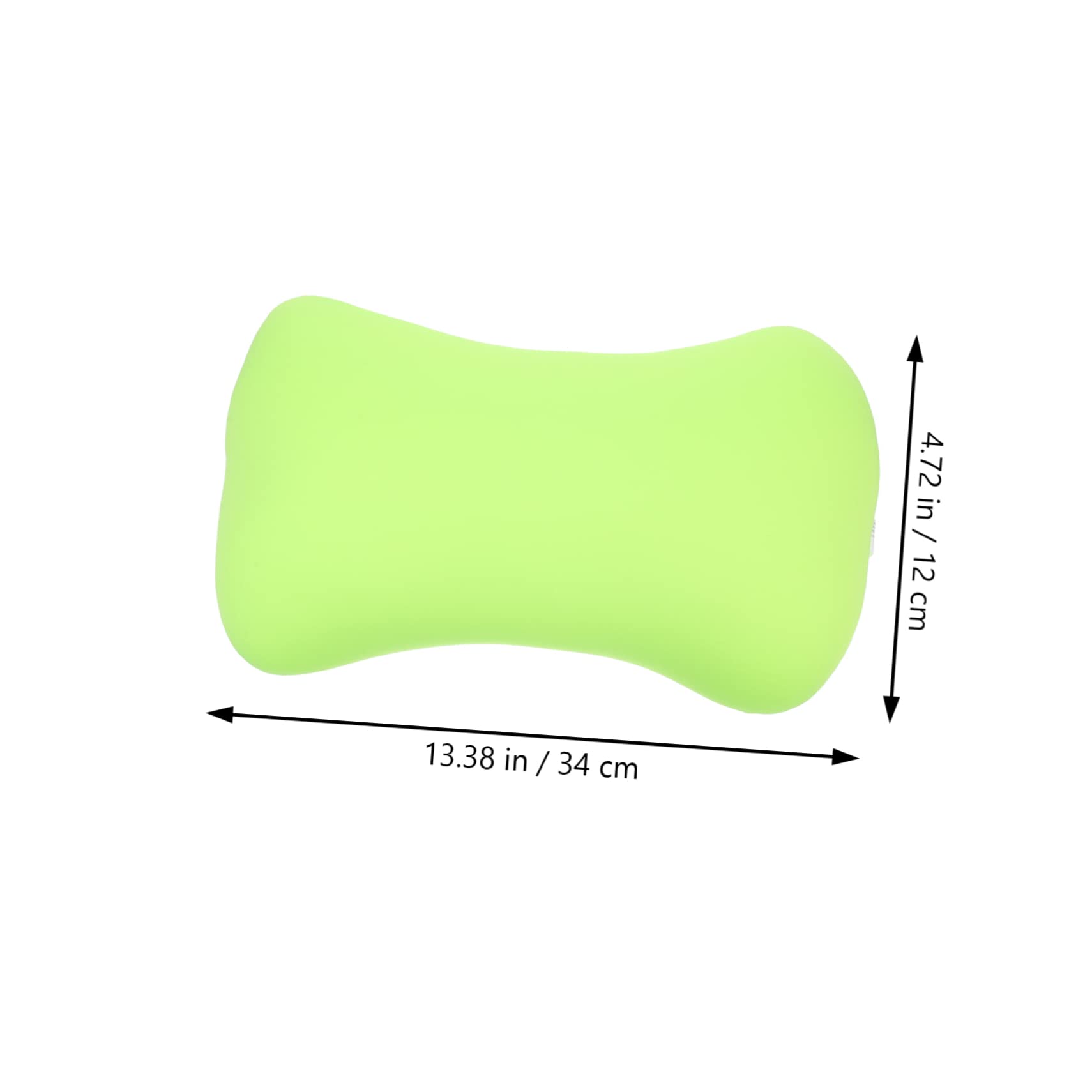 Sosoport Almohada de Camping Portátil en Forma de Hueso, 1 Pieza, Verde