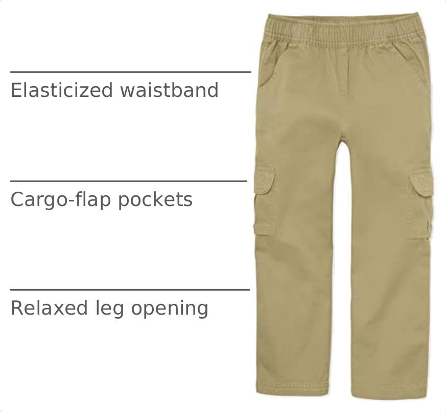 Image of The Children's Place Boys' Pull on Cargo Pants