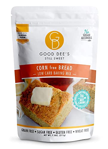Good Dees Low Carb Baking Mixes, Multi-Purpose Gluten Free Bread Mix, Corn Free Bread Mix Gluten Free & Cracker Keto Biscuit Mix - No Added Sugar, Grain-Free, Dairy-Free - Diabetic, Atkins & Ww Friend #TOP3