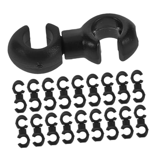 SUPVOX 50PCS Durable Hose Guide for Brake Line and Chain Stay Quick Adjustments for Mountain and Road Bikes Cable Fixing