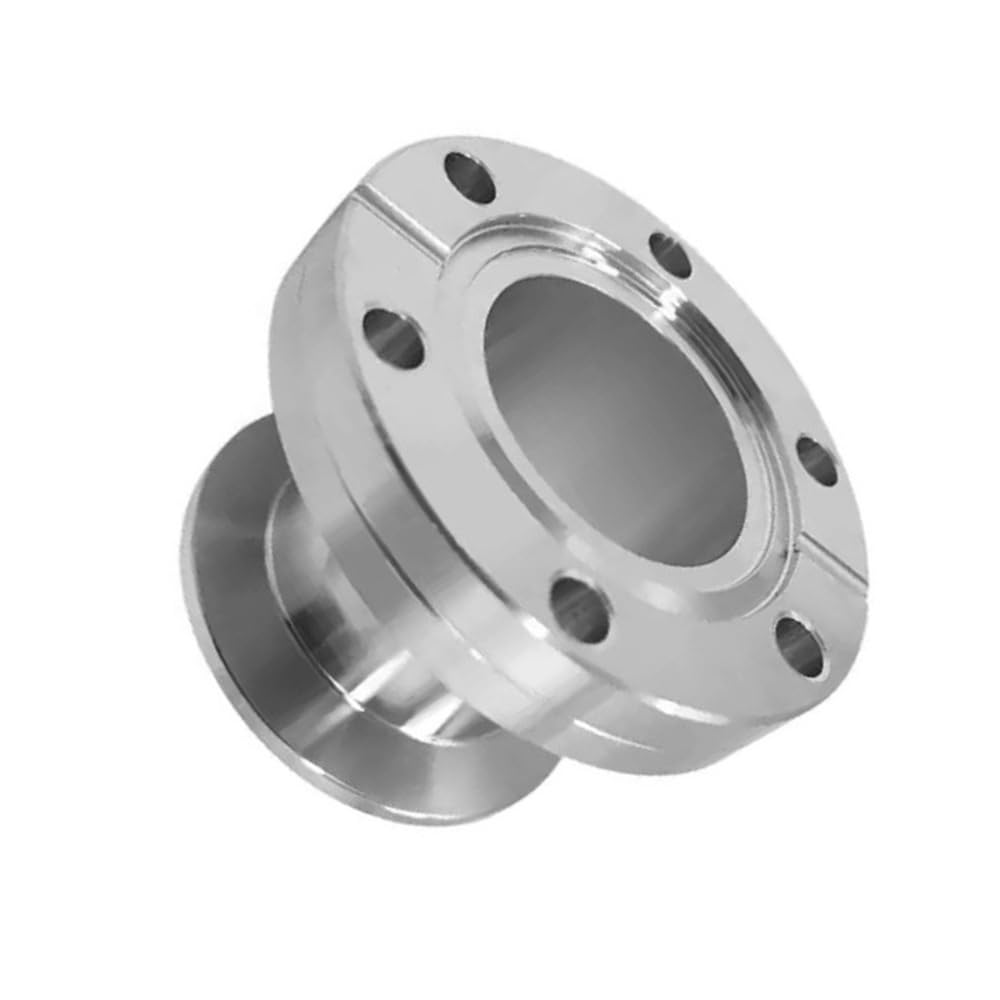 Loacea One Color Vacuum Pipe Joint 1Pc 304 Stainless Steel Vacuum Conflat To Kf Connector, Reducing Flange, Adapter(150 * 50)