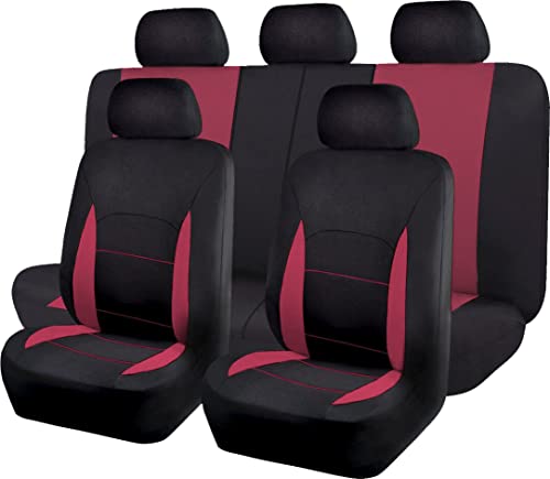 Flying Banner Car Seat Covers Front Seats Rear Bench Polyester car seat Protectors Easy installations Rear Bench Split Classic Man Lady Truck by Flying Banner - Used condition - US$30.96