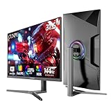 CUNPU 32 Inch 4K 144Hz Gaming Monitor, UHD Fast IPS Panel, 1ms GTG, sRGB 120%, Freesync & G-Sync, DisplayPort, HDMI 2.1, Built-in Dual Speakers, Support PS5 120Hz VRR, VESA, Height/Vertical Adjustment