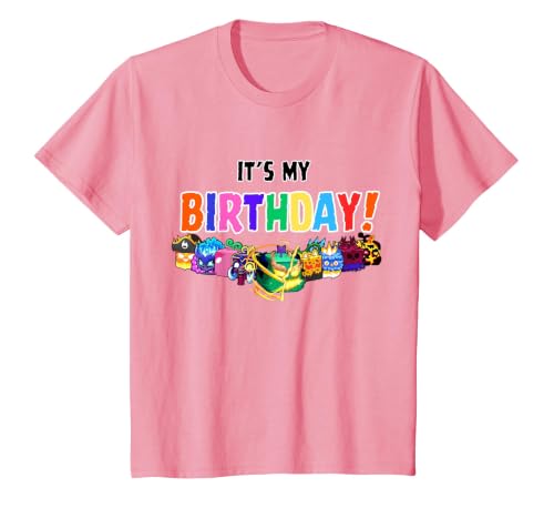 blox Fruit Birthday Party It's My Birthday T-Shirt, Youth, Pink, 2T