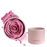 Pink Blusher, 3D Rose Makeup Flower Petal Blush for Cheeks, Natural Glowing Redness Long Lasting Buildable Color, Contouring and Brightening, Makeup Powder blusher as Festival Gifts(#03)