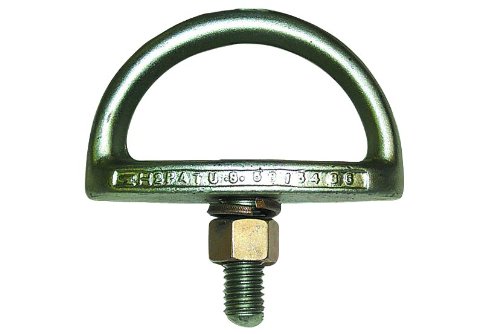 Concrete Anchor, Permanent, 2-1/4 In Ring