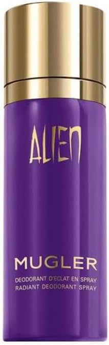 Mugler Alien Radiant Deodorant Spray, Bodycare for Women, 100ml