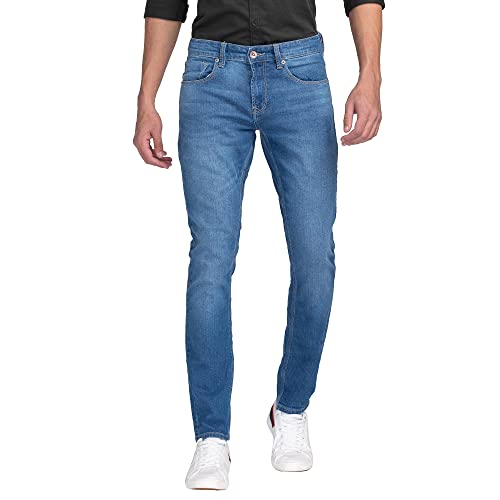 Image of Spykar Men's Rover Regular Fit Mid Rise Casual Jeans