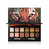 PERFECT DIARY パーフェクトダイアリー 動物アイシャドウパレット (1.2gx12色) (虎 オレンジブラウン)