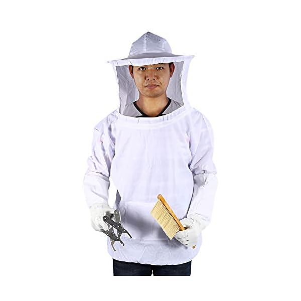 Imkerei Bienenanzug Kleidung Hut Professionelle Schutzkleidung für Imker Imkerjacke Einschließlich Imkerei Anzug Jacke… – Bild 3