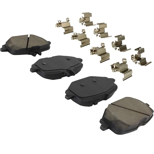 Image of QUALITY-BUILT Rear Ceramic Brake Pads, Premium 1001-2501C, Compatible with 2022-2025 Mercedes-Benz (C300, CLE300)