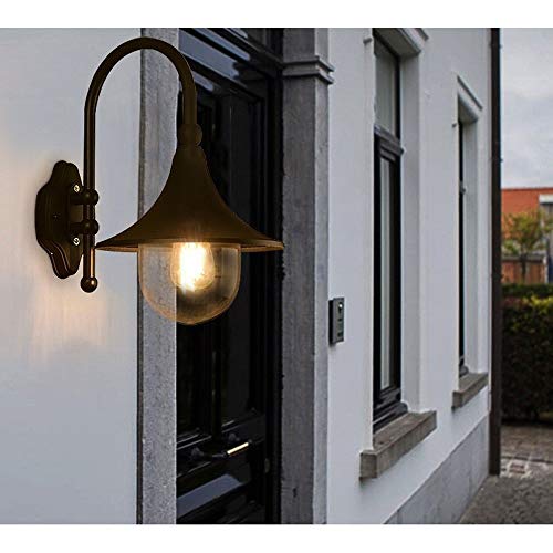 Lumière murale extérieur E27 avec kit de montage pour façade de villa