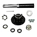 Southwest Wheel 2,000 lbs Trailer Axle Spindle with 4-4" Bolt Circle Hub
