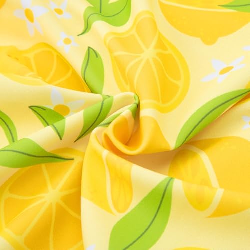 Image of Girls One Piece Swimsuits Cute Ruffles Swimming Bathing Suit with Adjustable Straps Beach Pool Kids Swimwear 3T-12