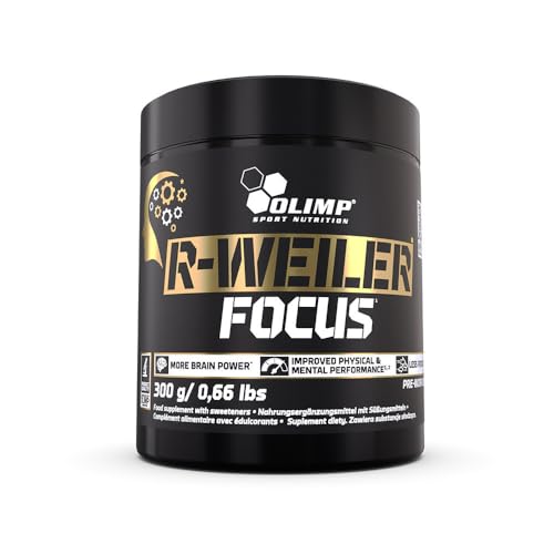 OLIMP SPORT NUTRITION- R-Weiler Focus Nahrungsergänzungsmittel für mehr Leistung und Konzentration. Bringt dein pre Workout Booster auf ein ganz neues Level! | Geschmacksrichtung: Cranberry (300 g)