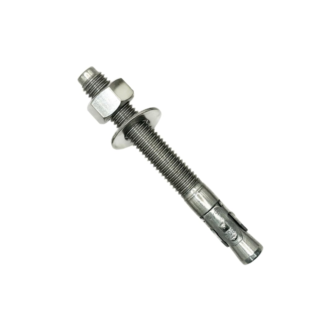 Stainless Steel Wedge Anchors - 5 Pack -4 Stainless Steel Wedge Anchors - 5 Pack -4
