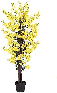 Leaf Design UK Realistic Artificial Blossom Tree, Silk, Pink, 140cm