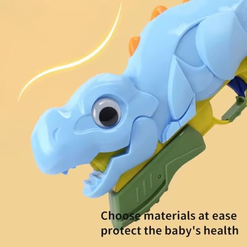 Image of Storio Dino Cute Holi Pichkari Water Gun Toy for Kids for Holi with 25Ft Range |High Pressure Mechanism Ideal Outdoor Toy for Pool & Beach Fun-14410