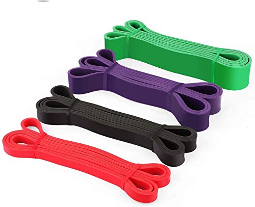 Ceinture de résistance et de traction pour exercice (Set de 4)