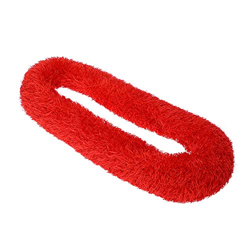 Anjing - Bufanda para Mujer, Multifuncional, cálida, Suave, Color Rojo, Rojo, Talla única