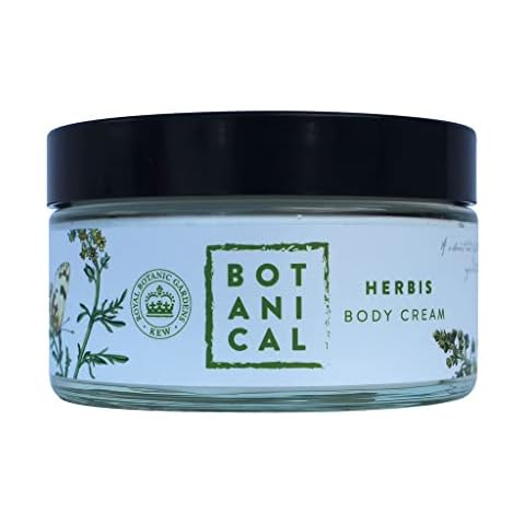 Fikkerts Botanical Herbis Soothing and Hydrating Body Cream (180ml/6.09floz) Floral with Vibrant Summer Herbs and Citrus, Vegan Plant Based Cover