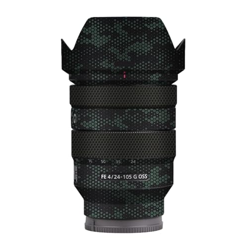Film vinyle Sony FE 24-105 mm F4 objectif photo Mamba vert pour le voyage