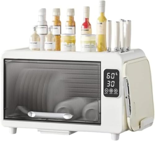 SLLS 食器乾燥機 大容量 ステンレス キッチンドライヤー まな板・包丁乾燥対応 省エネ 自然対流式 コンパクト 低騒音 スマートタッチパネル式