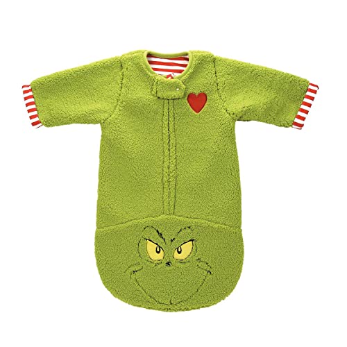 Enesco Bolsa aconchegante Izzy e Oliver Grinch, 3,5 cm