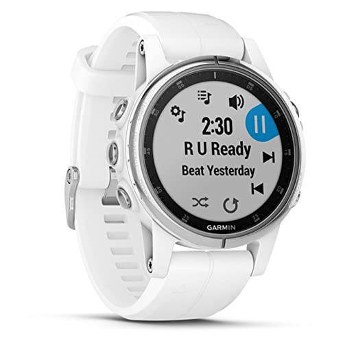 Garmin Fenix 5S Plus Sapphire White/White 010-01987-01