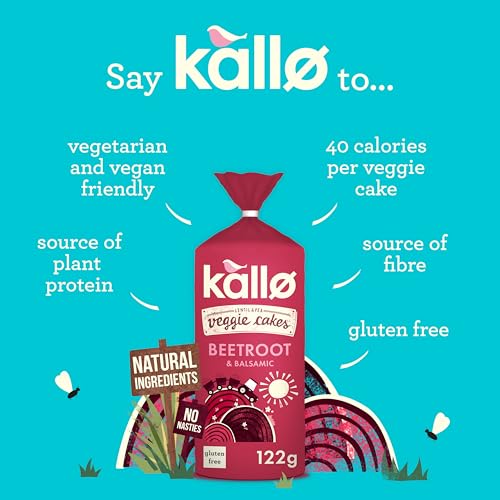 Kallo Beetroot Veggie Cakes